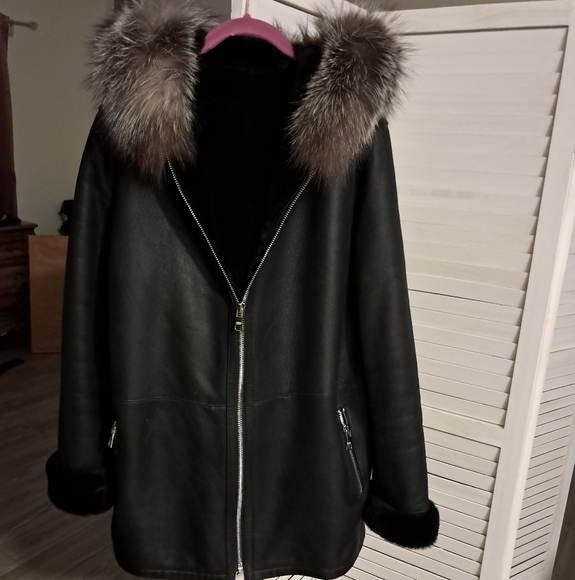 BlueDuck Shearling Coat - Picture 2 of 4